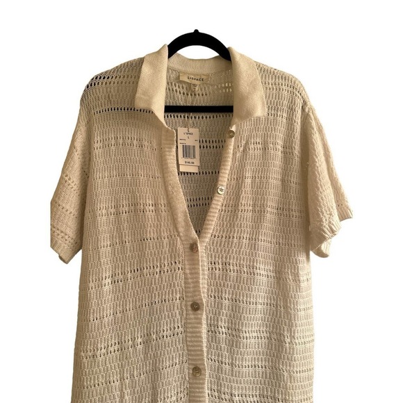 L*Space Marbella Open Stitch Cover Up Top - Picture 5 of 9